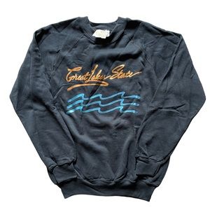 Vintage 80s Great Lakes State Michigan sweatshirt